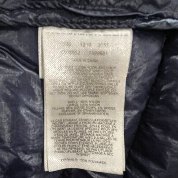 Mens Mountain Hardwear Navy Blue Down Hooded Ghost UL Jacket Size L - Picture 5 of 8